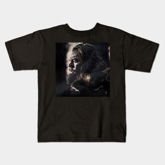 Leonardo DiCaprio Kids T-Shirt by TheSig